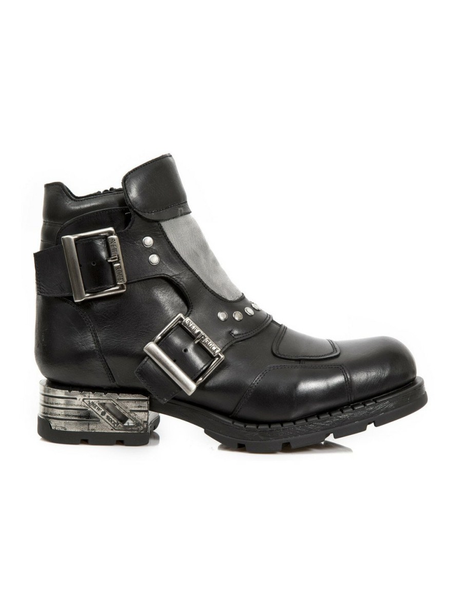 Uomo New Rock | Ankle Boot Motorock M-Mr037-C1