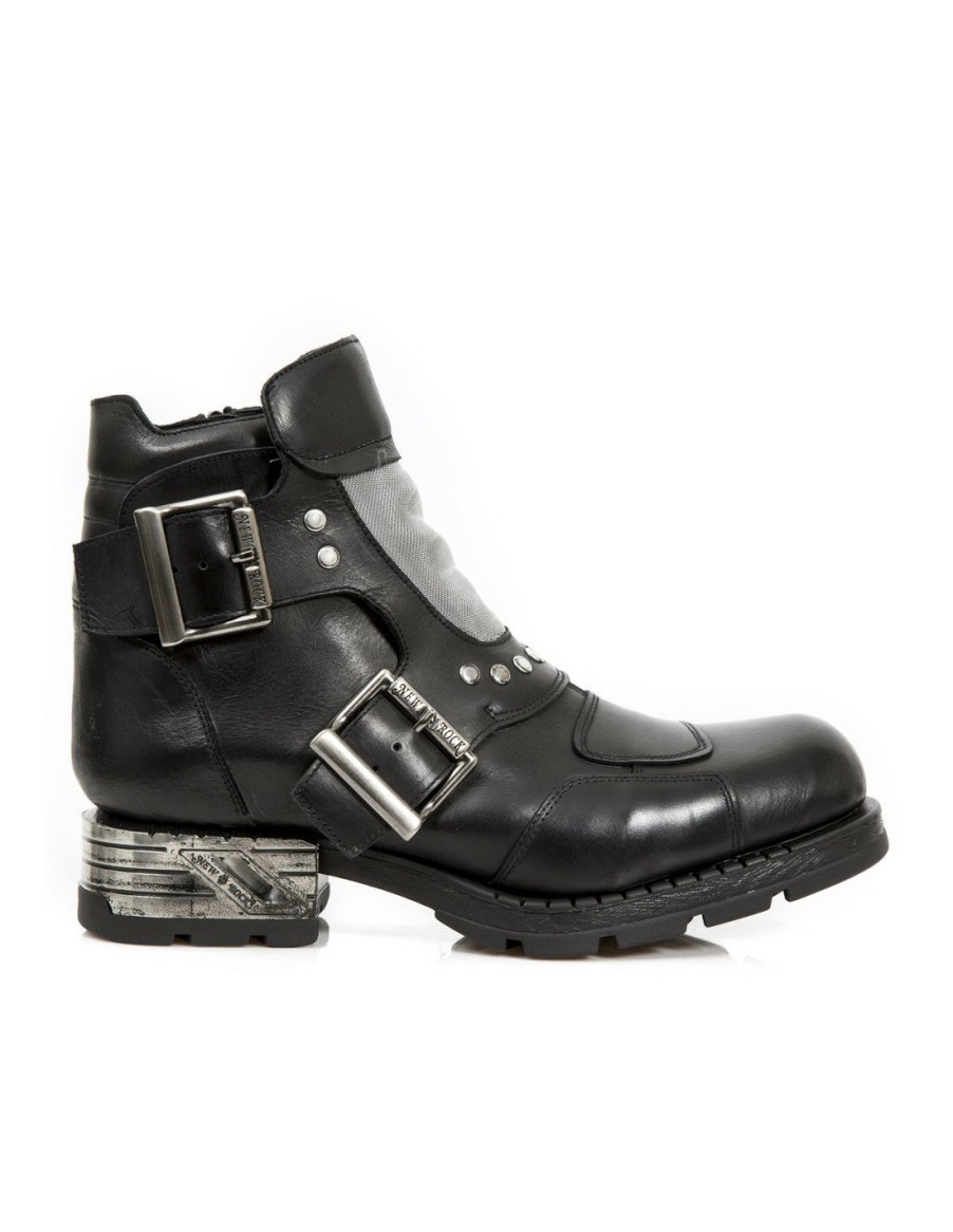 Uomo New Rock | Ankle Boot Motorock M-Mr037-C1