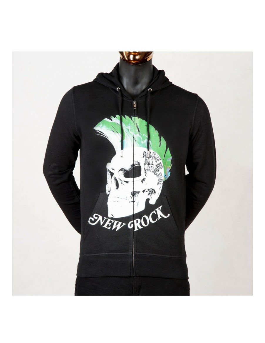 Abbigliamento New Rock | W-Nrhoodie9-S1