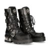 Donna New Rock | Boot Black Planing M-373-S1