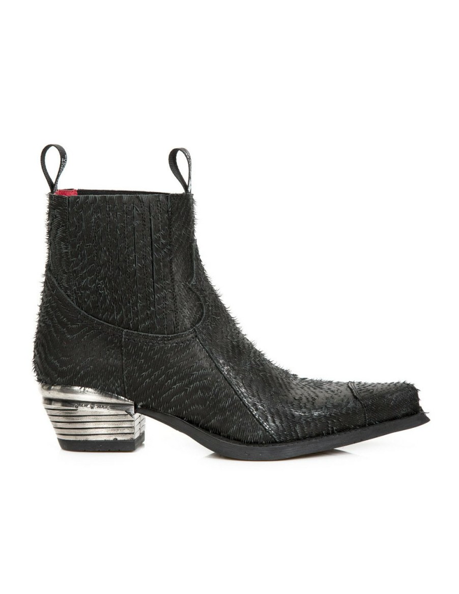 Donna New Rock | Ankle Boot West M-7953Pt-C22