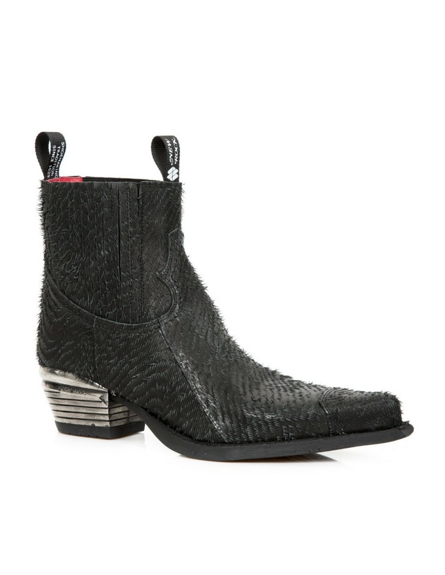 Donna New Rock | Ankle Boot West M-7953Pt-C22