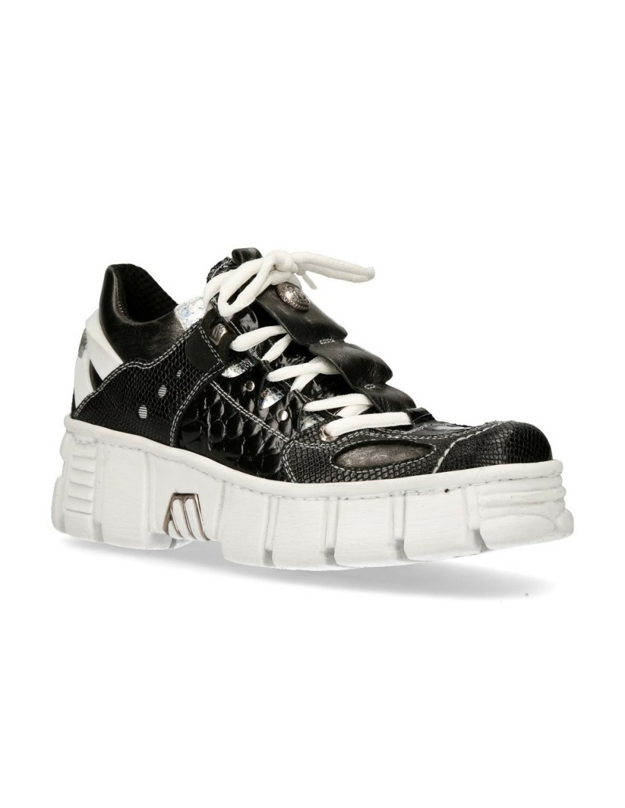 Donna New Rock | Shoe Tower With Laces M-Wall002-C7