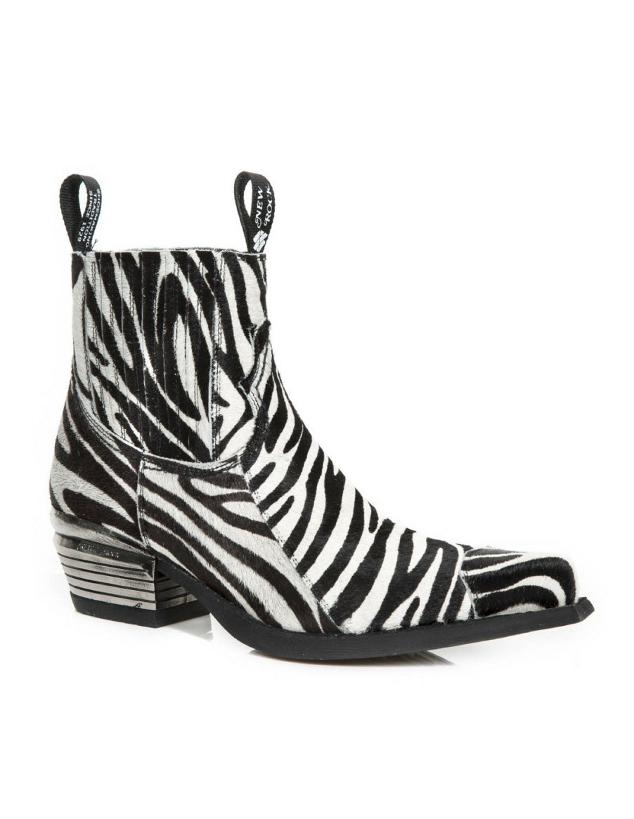 Donna New Rock | Ankle Boot West M-7953Pt-C26