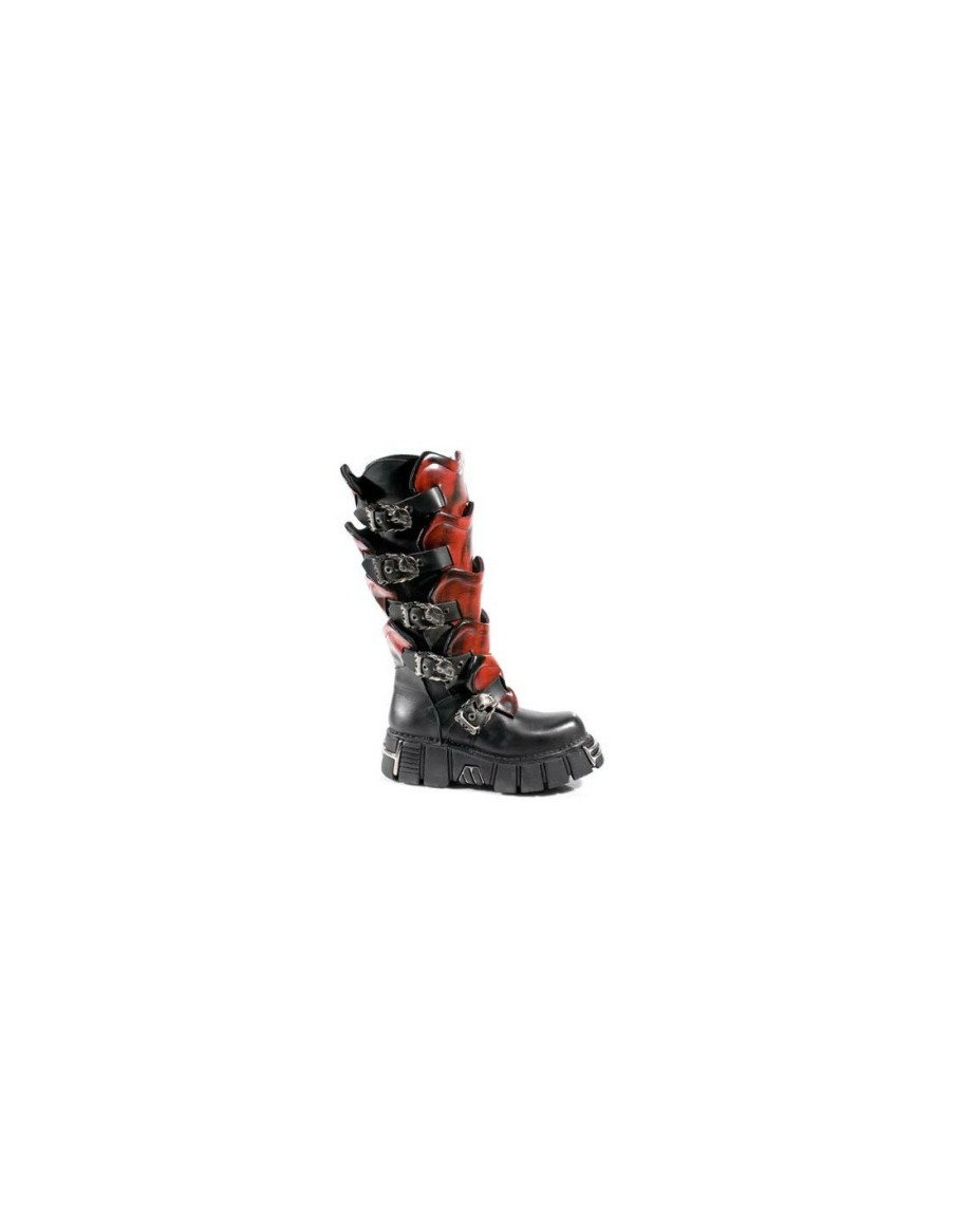 Donna New Rock | High Boot Metallic M-738-R1