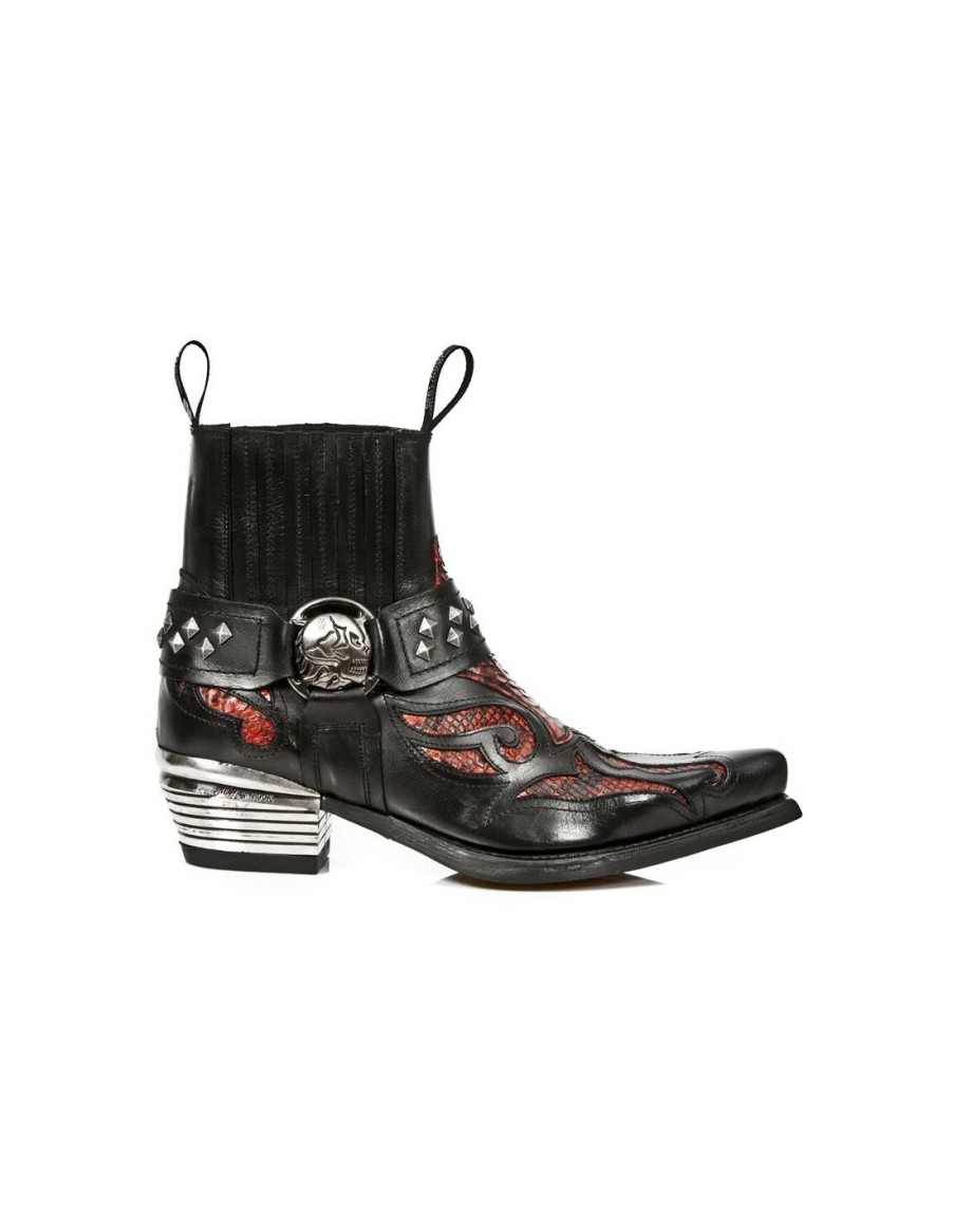 Uomo New Rock | Ankle Boot West M-Wst005-C2