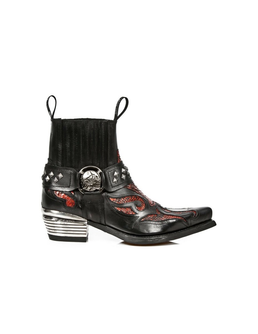 Uomo New Rock | Ankle Boot West M-Wst005-C2