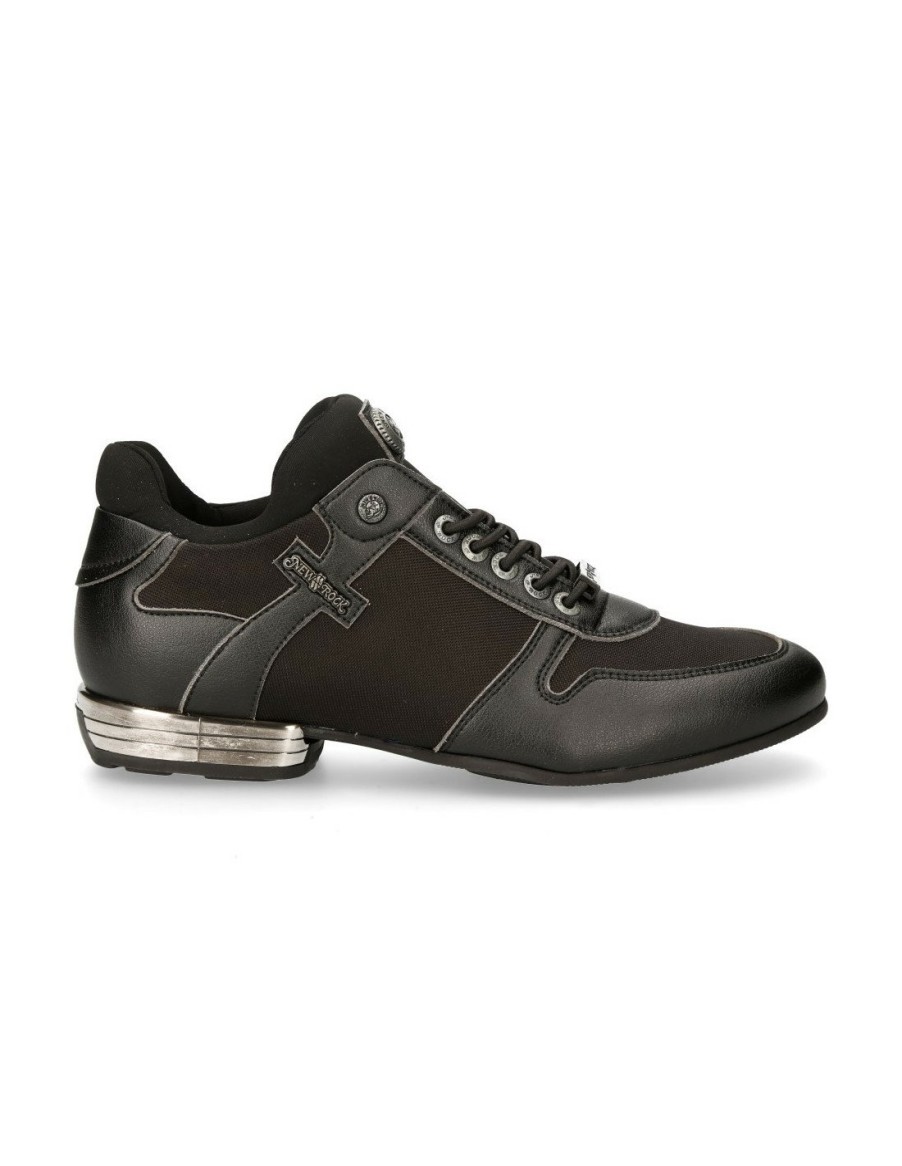 Uomo New Rock | Skeaker Black Tpu With Laces M-Chrono002-V24