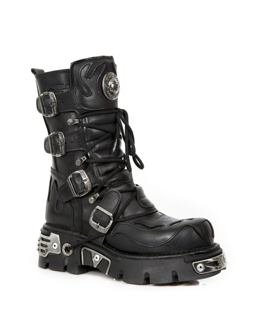 Donna New Rock | Boot Metallic M-107-C7