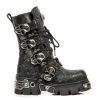 Donna New Rock | Boot Metallic M-373-Cz59