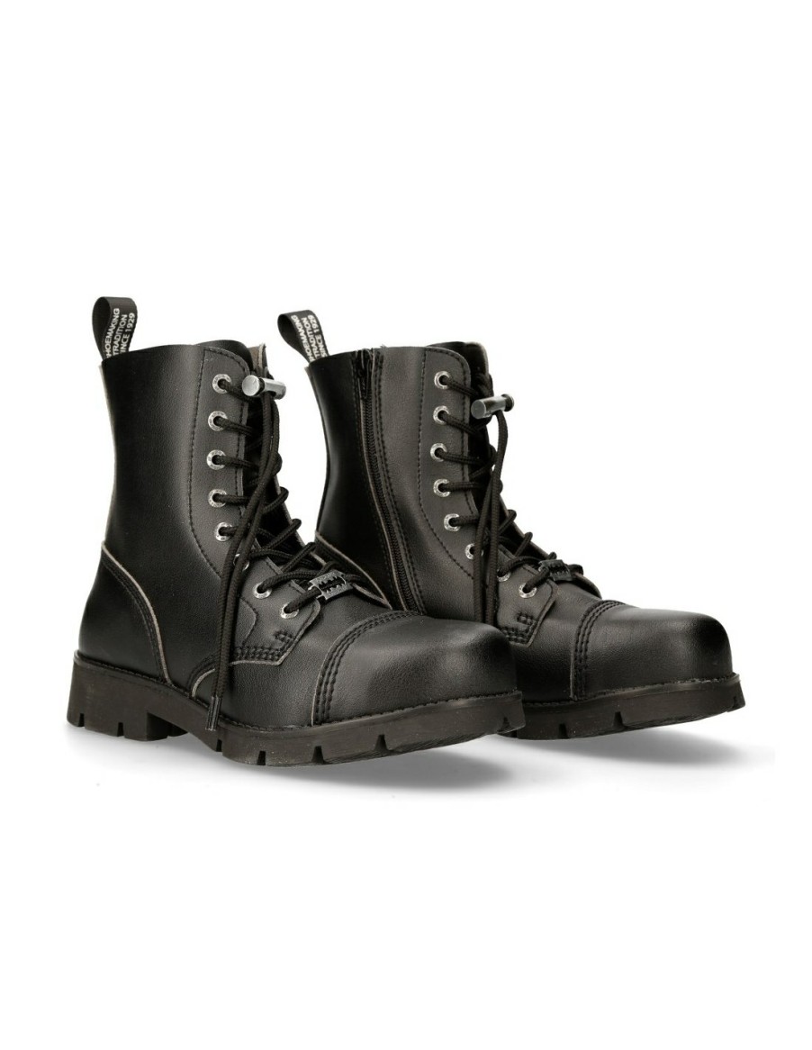 Donna New Rock | Ankle Boot Black Ranger M-Ranger008Cmtc-V2