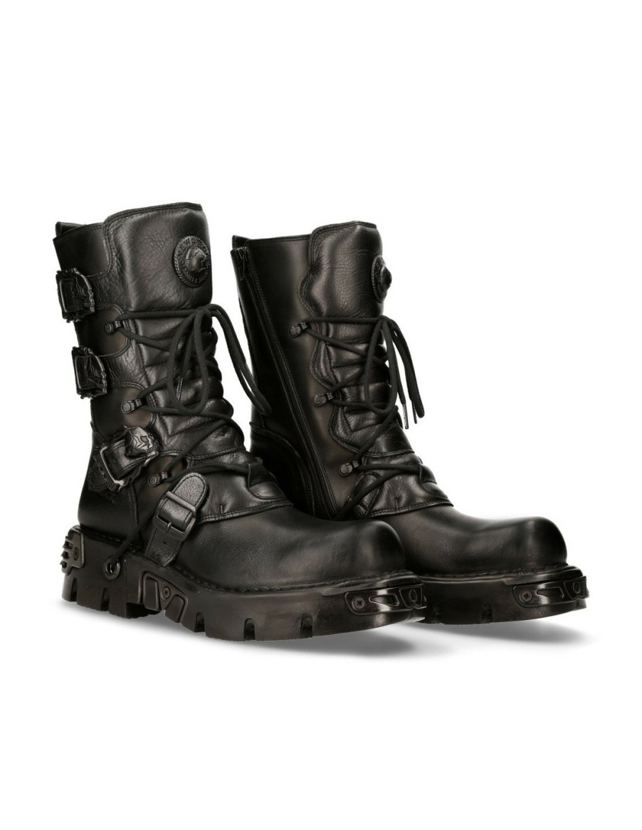 Donna New Rock | Boot Black Reactor M-391-S18