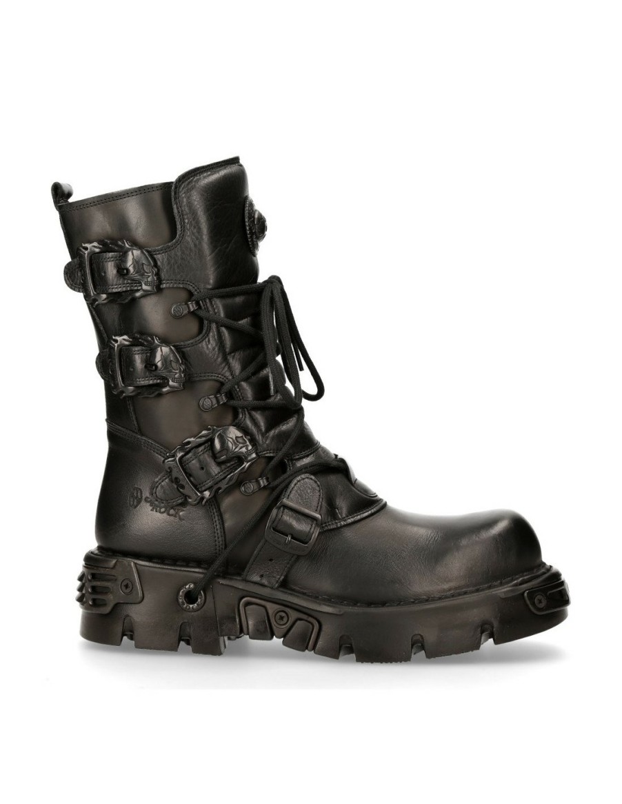 Donna New Rock | Boot Black Reactor M-391-S18