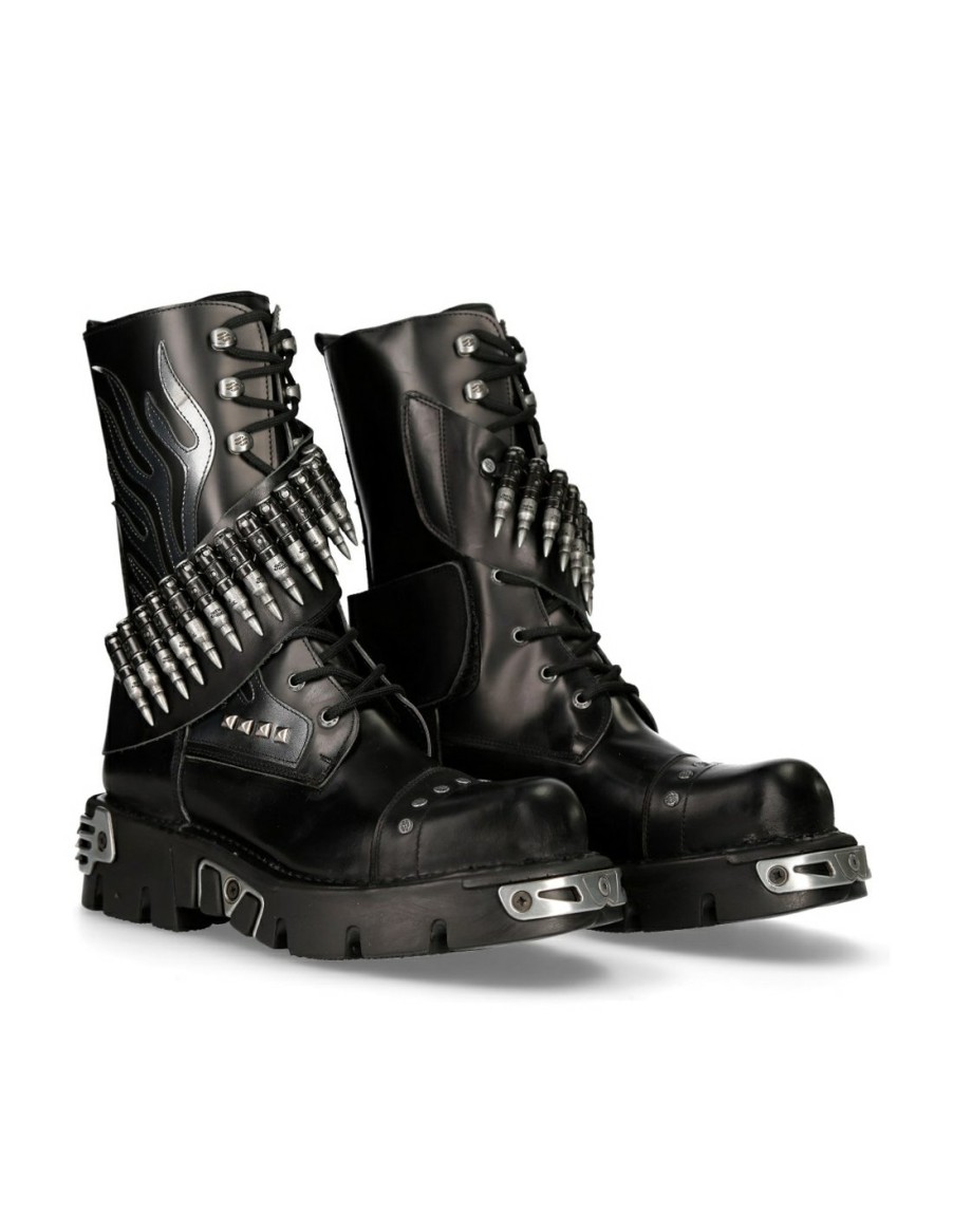 Donna New Rock | Boot Metallic M-297-S2