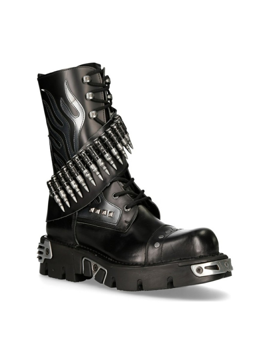 Donna New Rock | Boot Metallic M-297-S2