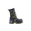 Donna New Rock | Boot Metallic M-727-C1