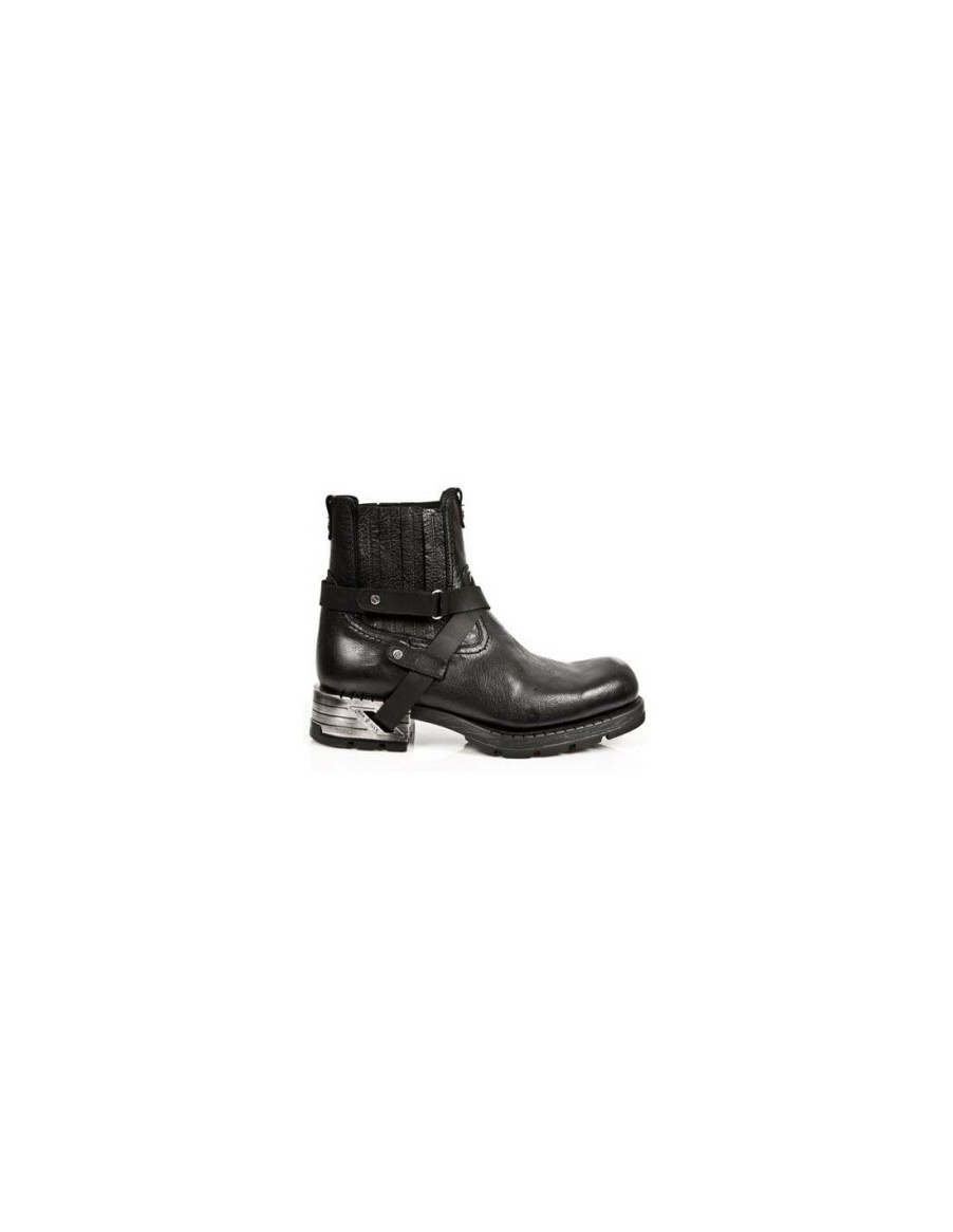 Uomo New Rock | Ankle Boot Motorock M-Mr006-C1