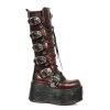 Donna New Rock | High Boot Metallic M-272-Cz03