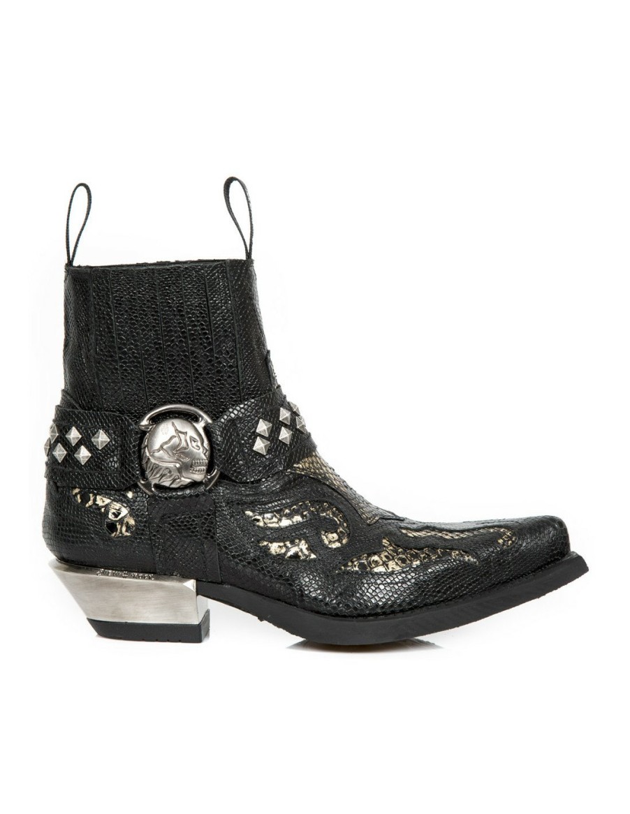 Uomo New Rock | Ankle Boot West M-Wst005-C13