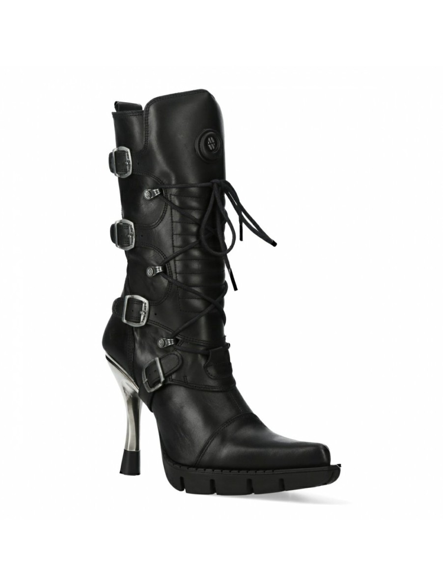 Donna New Rock | Boot Black New M-9373-S13