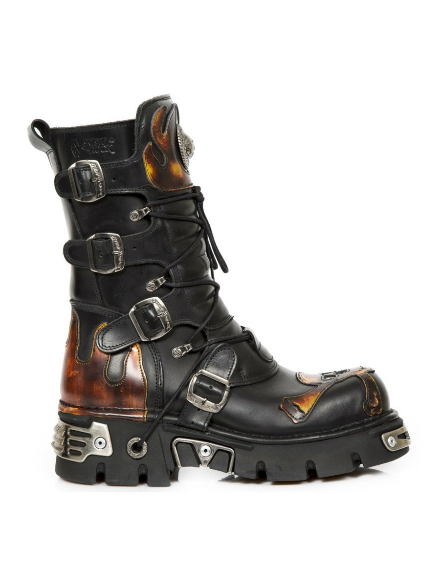 Donna New Rock | Boot Metallic M-156-C3