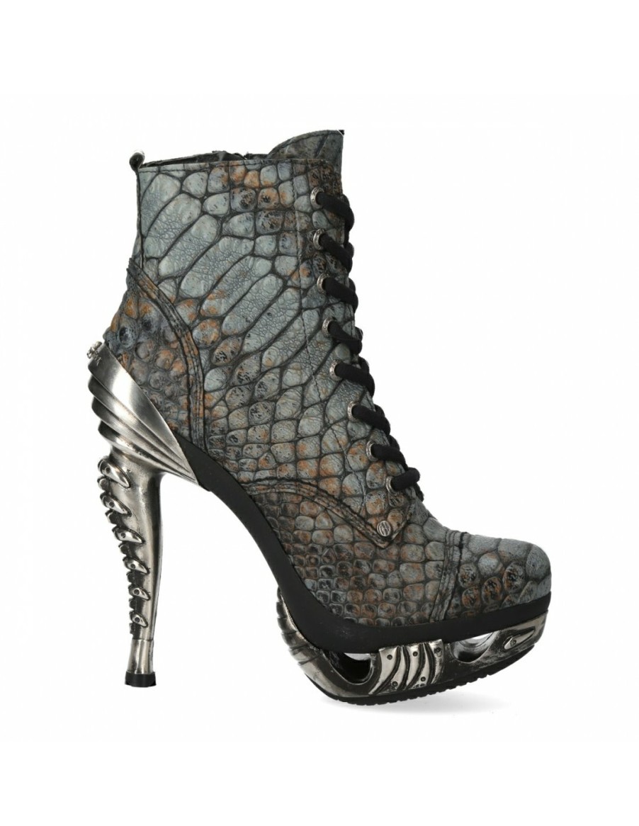 Donna New Rock | Ankle Boot Punk M-Mag016-C40