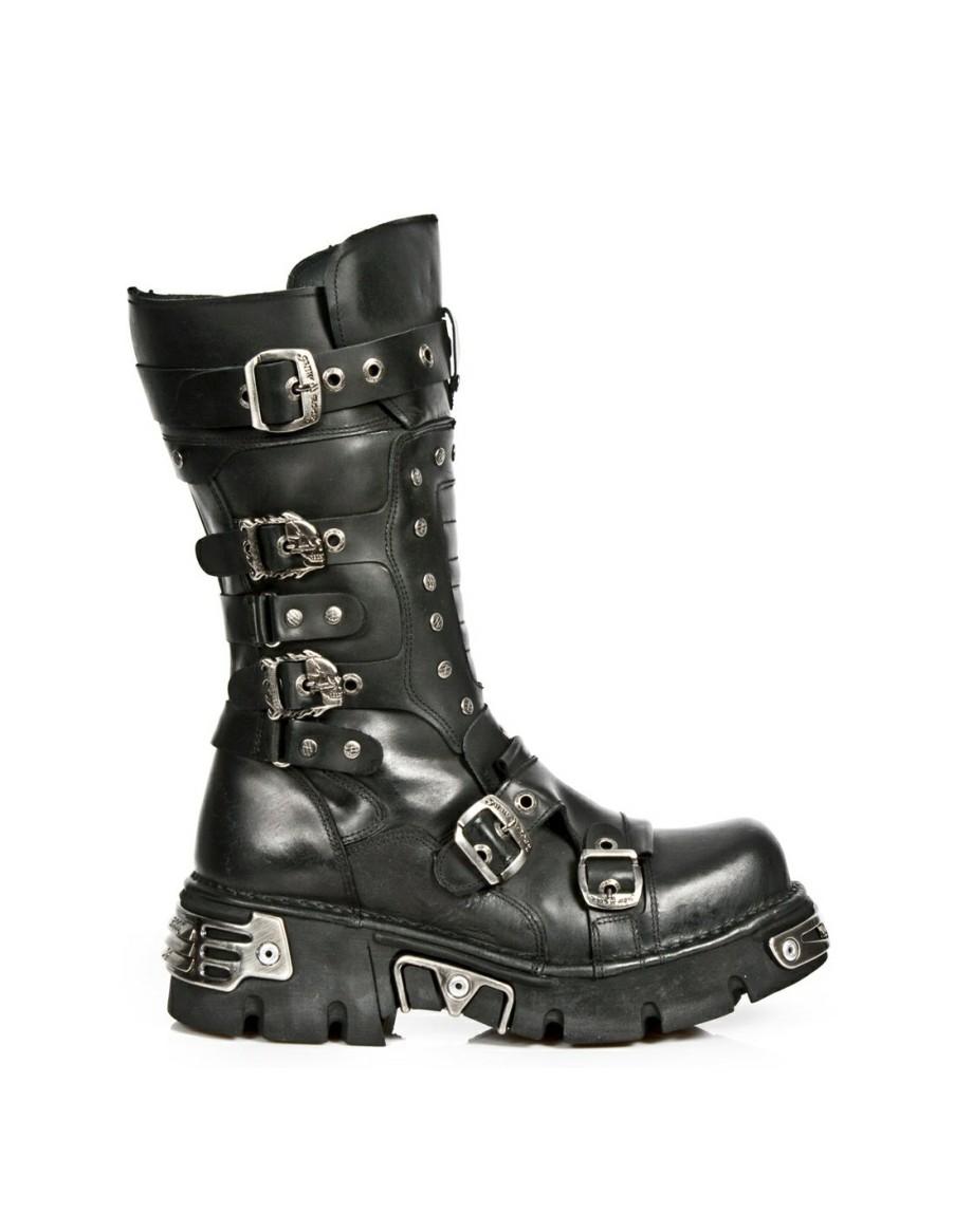 Donna New Rock | Boot Black Reactor M-1020-S2