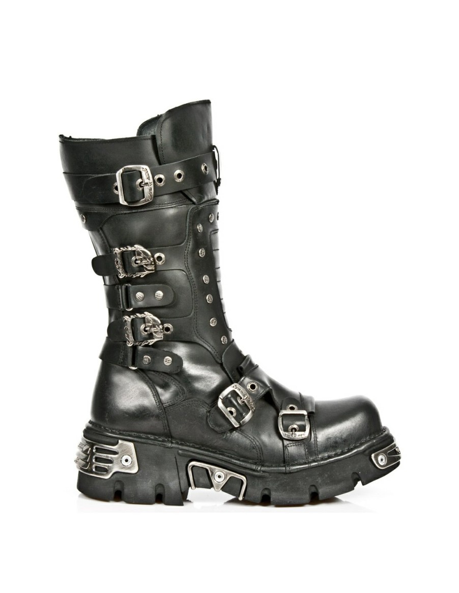 Donna New Rock | Boot Black Reactor M-1020-S2