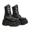 Donna New Rock | Boot Black Imperfect M-Tank012-C1