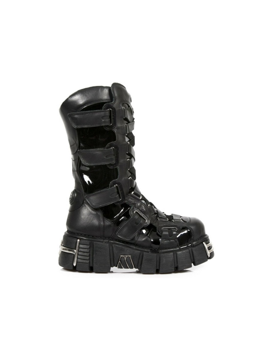 Donna New Rock | Boot Metallic M-189-C2