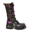 Donna New Rock | High Boot Metallic M-1013-Cz69