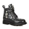 Donna New Rock | Boot Metallic M-Mili123-C1