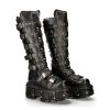 Donna New Rock | High Boot Black Imperfect M-151-C3