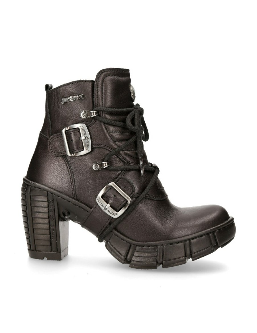 Donna New Rock | Ankle Boot Black M-Trcasco004-S2