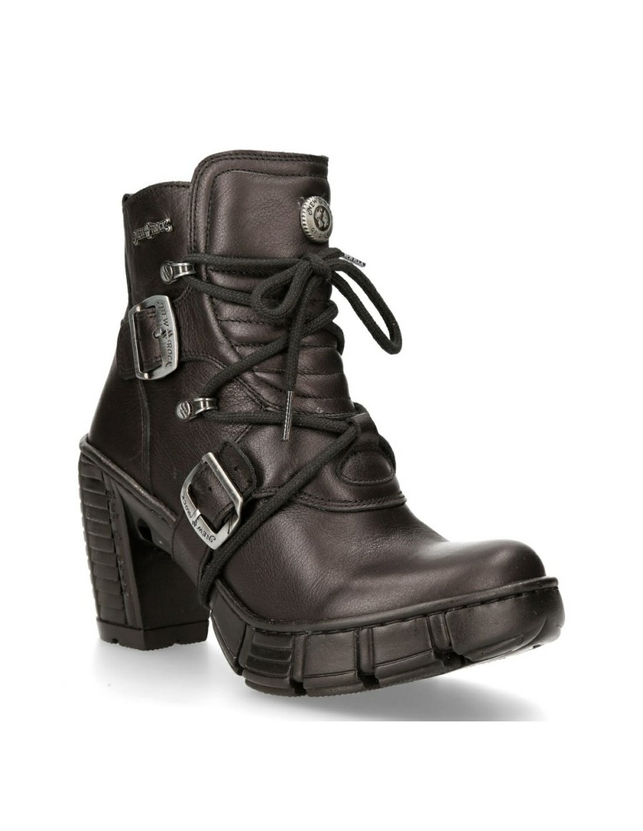 Donna New Rock | Ankle Boot Black M-Trcasco004-S2