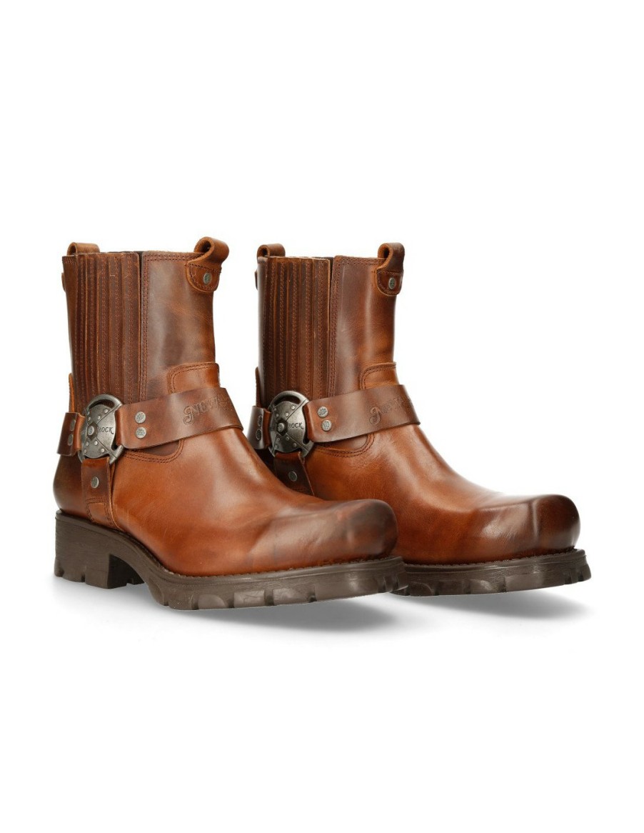 Uomo New Rock | Ankle Boot Motorcycle M-7605-S20