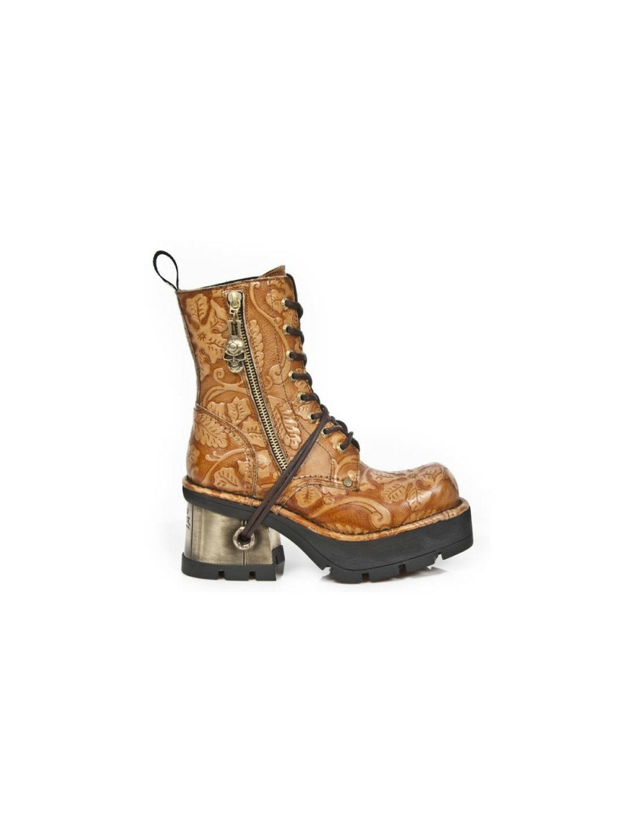 Donna New Rock | Boot Metallic M-1046-C2