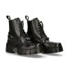 Donna New Rock | Boot Black Tower M-Wall048-C1