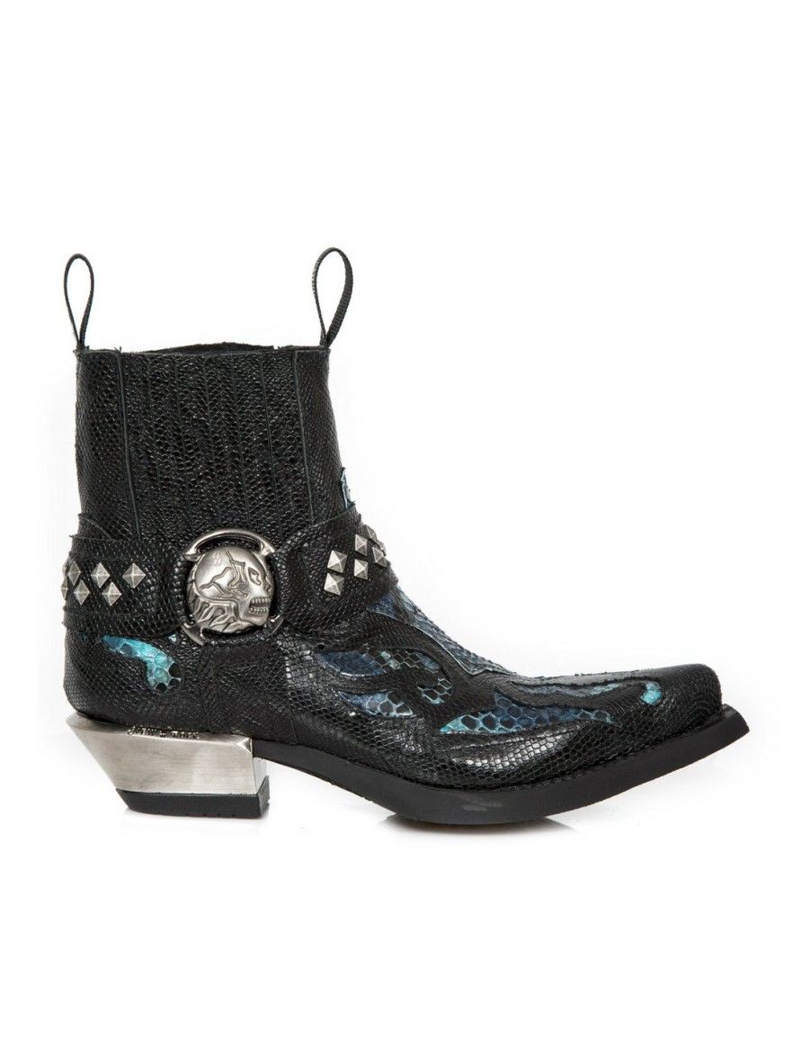 Uomo New Rock | Ankle Boot West M-Wst005-C12