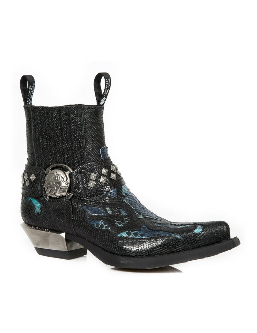 Uomo New Rock | Ankle Boot West M-Wst005-C12