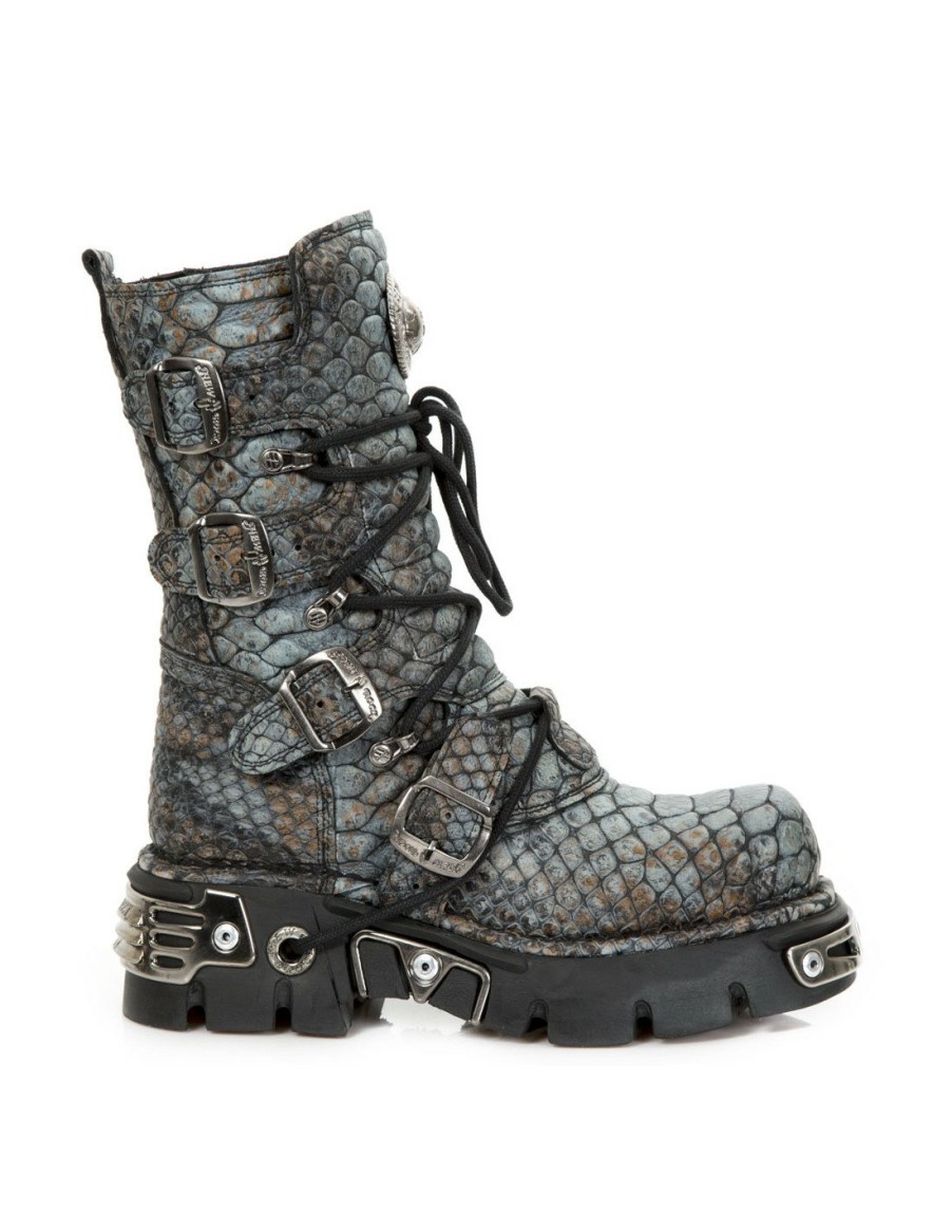 Donna New Rock | Boot Metallic M-373-C408