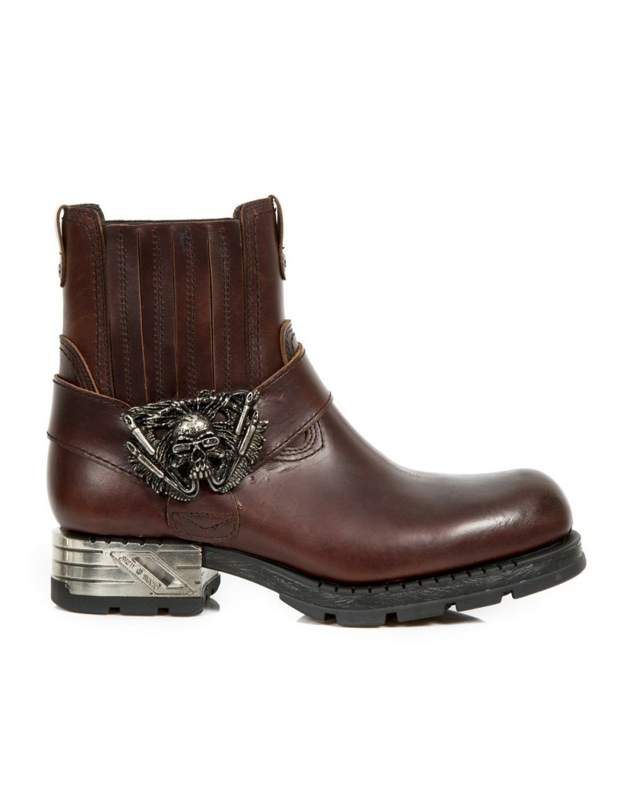 Uomo New Rock | Ankle Boot Motorock M-Mr043-C1