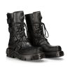 Donna New Rock | Boot Black Reactor M-373-S18