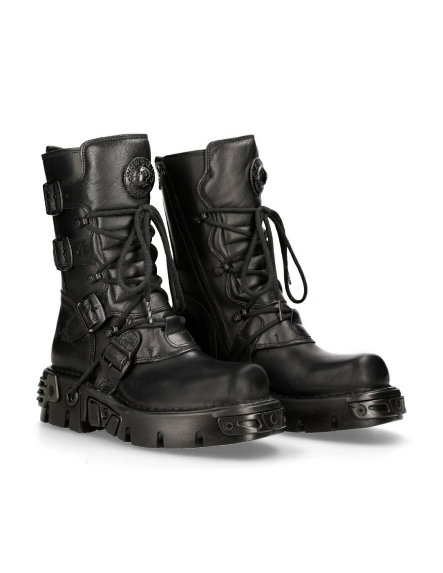 Donna New Rock | Boot Black Reactor M-373-S18