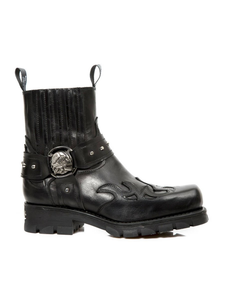 Uomo New Rock | Ankle Boot Motorcycle M-7637-C2