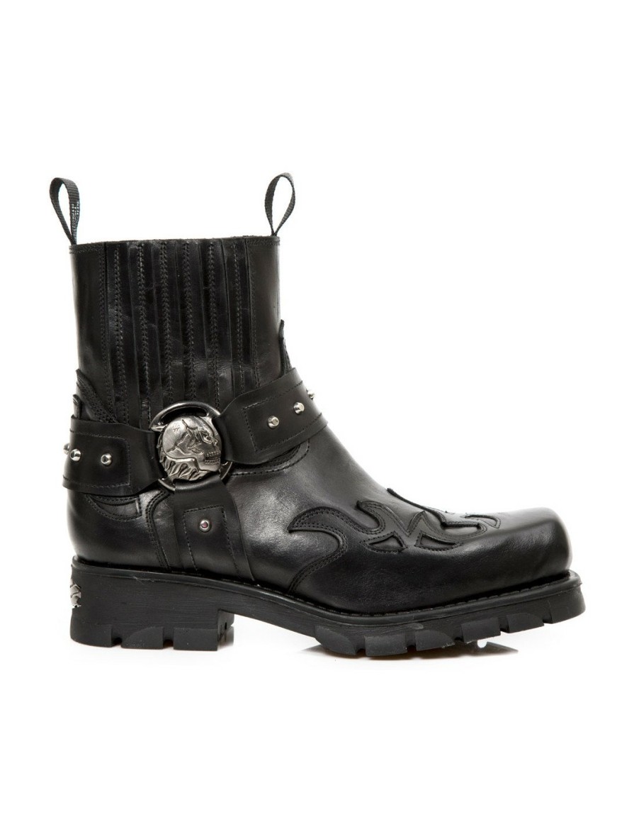 Uomo New Rock | Ankle Boot Motorcycle M-7637-C2